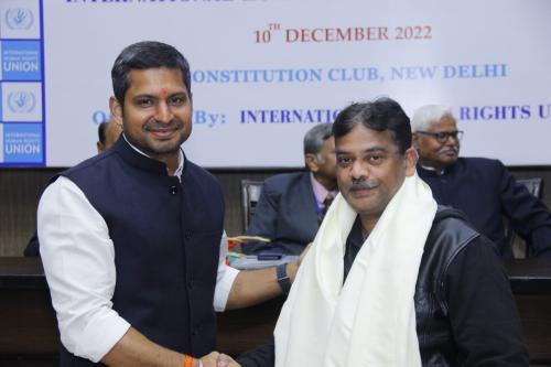 Team Sambhavna felicitated