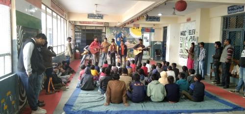 Christmas celebrations at the Learning Centre, Sarvodaya Vidyalya