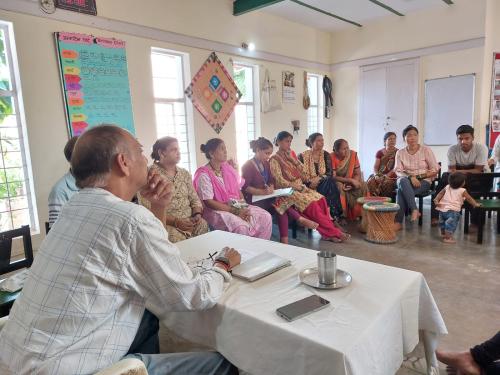 Session with parents of disabled children
