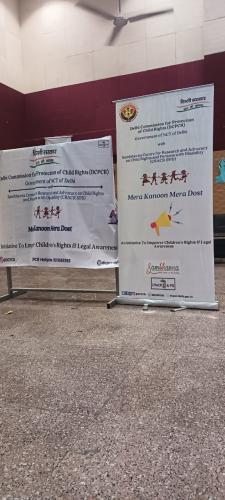 First awareness session in GGSSS no 3 Badarpur